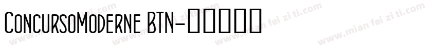 ConcursoModerne BTN字体转换